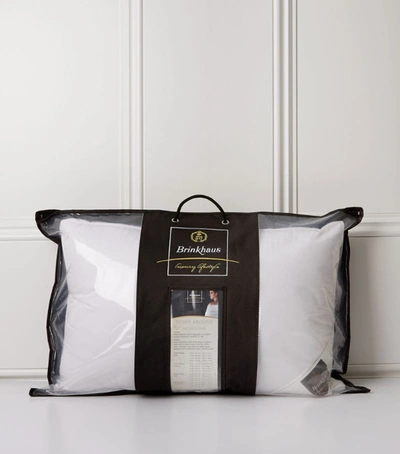 Brinkhaus Firm Down Around Pillow (50cm X 75cm) In White