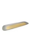 ALESSI DRESSED 24 KARAT GOLD-PLATED LONG TRAY,14796358