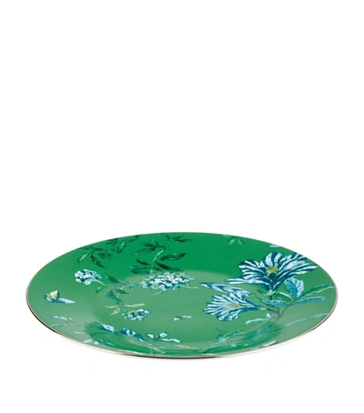 Wedgwood Chinoiserie Plate (23cm) In Green
