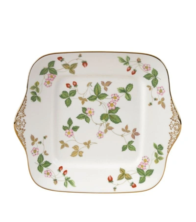Wedgwood Wild Strawberry Bread And Butter Plate (27cm) In Multi