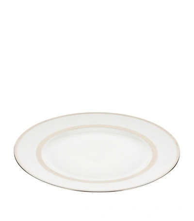 Wedgwood Lace Platinum Plate (27cm) In White