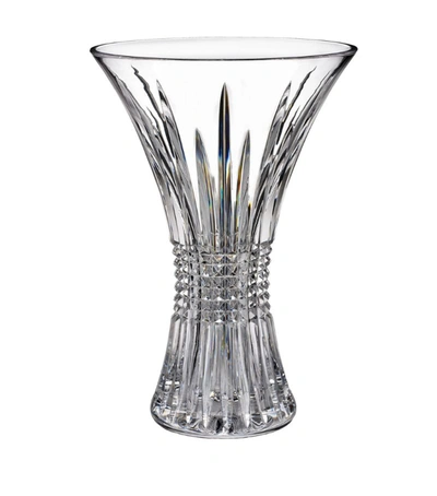 Waterford Lismore Diamond Anniversary Vase (35.5cm) In Clear