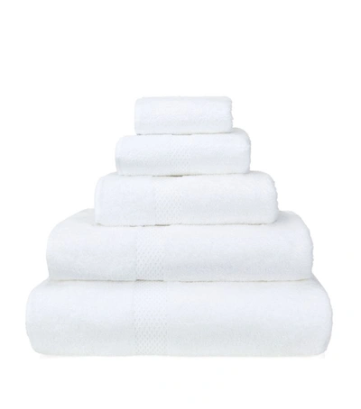 Yves Delorme Etoile Blanc Hand Towel 55x100 In White