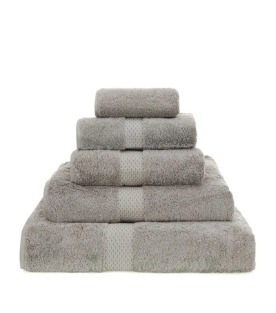 Yves Delorme Étoile Hand Towel (55cm X 100cm) In Grey