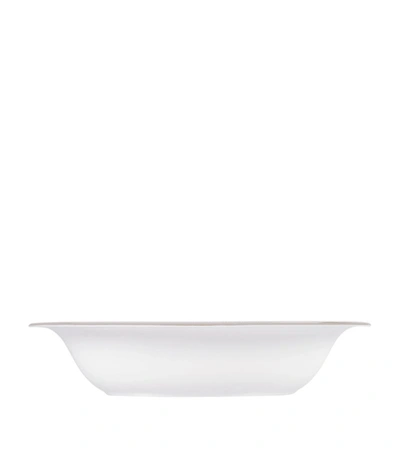Wedgwood Lace Gold Open Vegetable Dish (25cm) In White