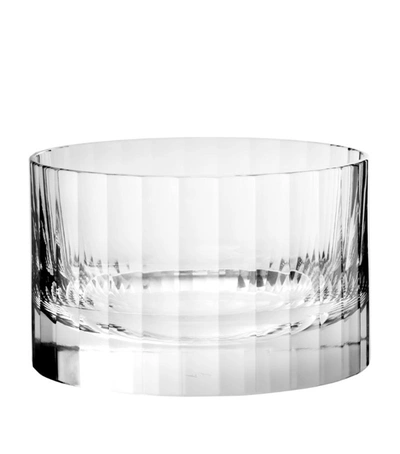 Richard Brendon Fluted Ice Bucket In Clear