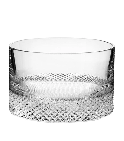 Richard Brendon Diamond Ice Bucket In Clear