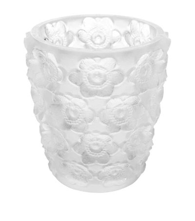 Lalique Anemone Votive In Clear