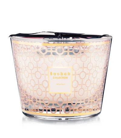 Baobab Collection Women Candle (10cm) In Pink