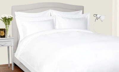 Gingerlily Silk Oxford Pillowcase (50cm X 75cm) In White
