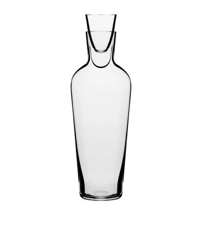 Richard Brendon X Jancis Robinson Old Glass Wine Decanter In Clear