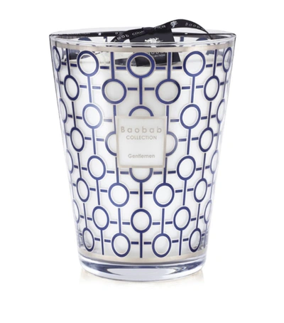 Baobab Collection Gentlemen Candle (24cm) In Blue