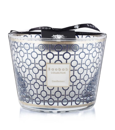 Baobab Collection Gentlemen Candle (10cm) In Blue