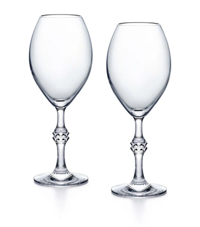 Baccarat Set Of 2 Jean-charles Boisset Champagne Flutes In Clear