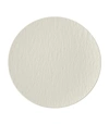 Villeroy & Boch Manufacture Rock Coupe Gourmet Plate In White