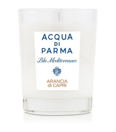 Acqua Di Parma Blu Mediterraneo Arancia Di Capri Scented Candle 200g In Multi