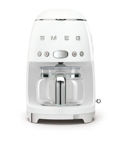 Smeg Drip Filter Stainless-steel Coffee Machine In White
