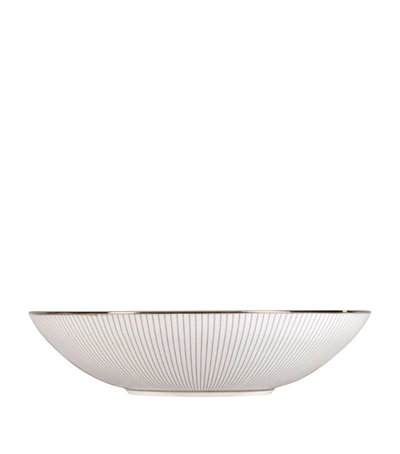 Wedgwood Pin Stripe Soup Bowl In White