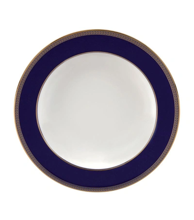 Wedgwood Renaissance Gold Soup Plate (23cm) In Blue
