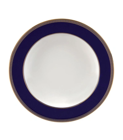 Wedgwood Renaissance Gold Soup Plate In Blue