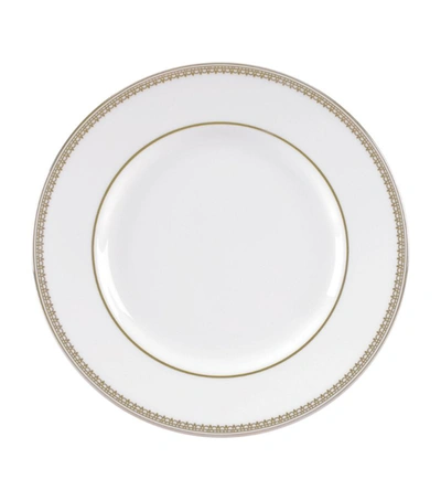 Wedgwood Lace Gold Plate (15cm) In White