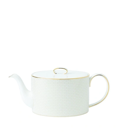 Wedgwood Arris Teapot In White