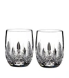 WATERFORD SET OF 2 LISMORE CONNOISSEUR ROUNDED TUMBLER (210ML),14824223