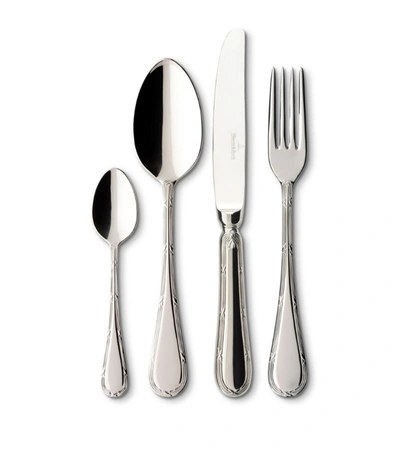 Villeroy & Boch Kreuzband Septfontaines 30-piece Cutlery Set In Silver