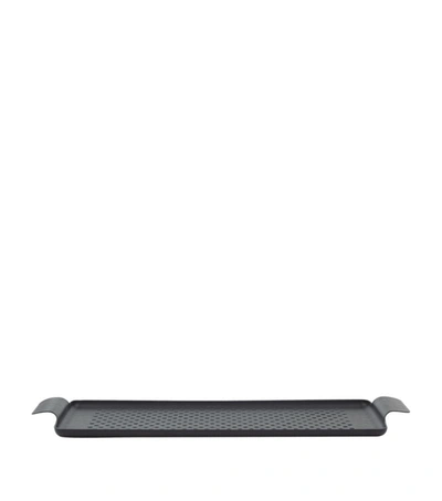 Kaymet Pressed Rubber Grip Tray (35cm) In Black