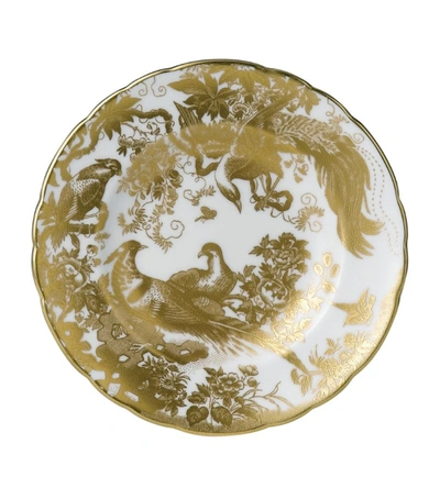 Royal Crown Derby Aves Gold Plate (16cm)