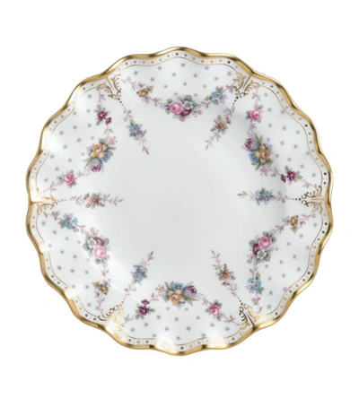 Royal Crown Derby Royal Antoinette Plate (27cm) In White