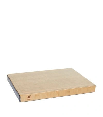 Zwilling Large Bamboo Chopping Board In Brown