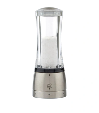 Peugeot Daman U'select Manual Acrylic & Stainless Steel Pepper Grinder In Silver