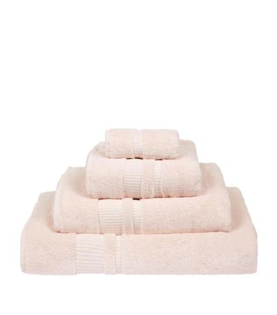 Hamam Pera Bath Towel (70cm X 140cm) In Pink