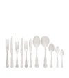 CARRS SILVER KINGS STAINLESS STEEL 44-PIECE CUTLERY SET,14917844