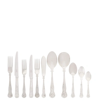 Carrs Silver Kings Stainless Steel 44-piece Cutlery Set In Silver