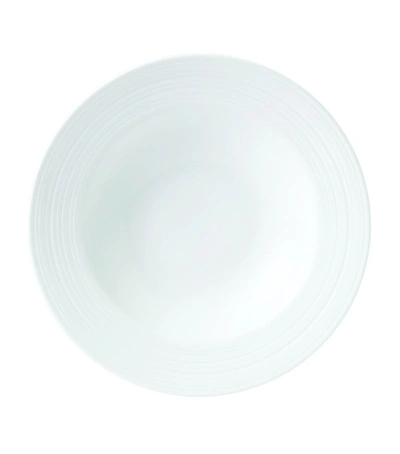 Wedgwood Strata Rimmed Soup And Pasta Bowl (26cm) In White