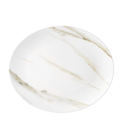 Wedgwood Vera Wang Venato Imperial Oval Platter In White