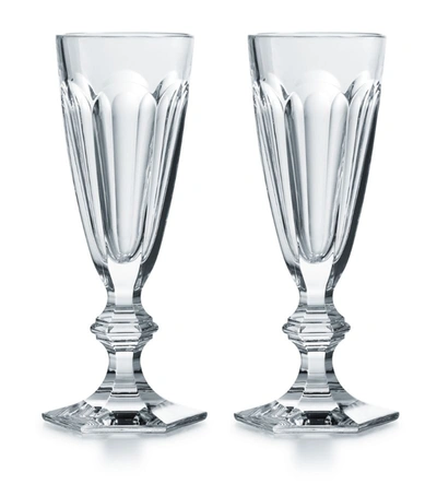 Baccarat Set Of 2 Harcourt 1841 Champagne Flutes In Multi