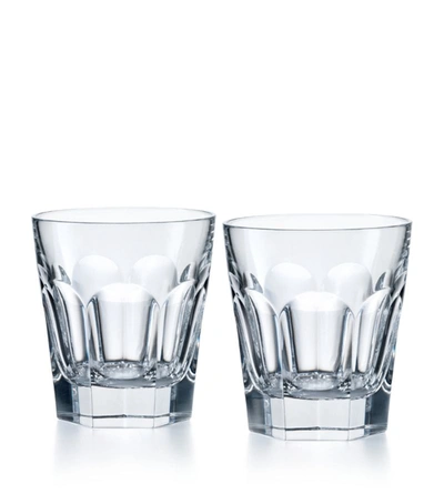Baccarat Set Of 2 Harcourt 1841 Tumblers In Multi