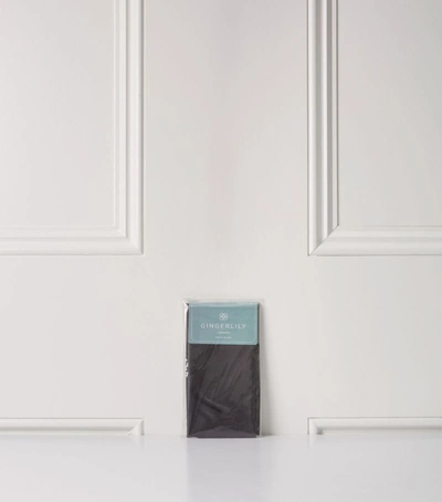 Gingerlily Silk Boudoir Pillowcase (30cm X 40cm) In Grey