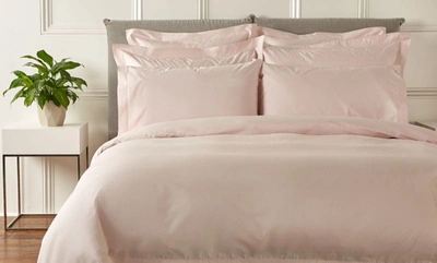 Harrods Of London Chester Super King Fitted Sheet (180cm X 200cm) In Pink