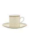 HALCYON DAYS ANTLER TRELLIS ESPRESSO CUP AND SAUCER,15034293