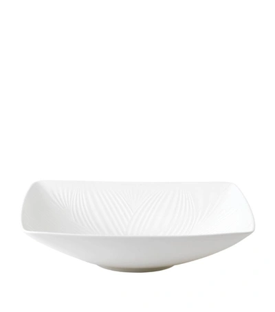 Wedgwood White Folia Sculptural Bowl With $12 Credit