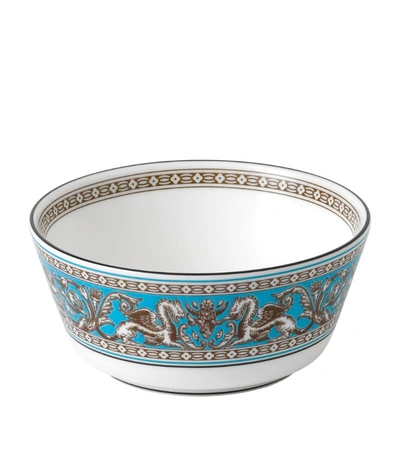 Wedgwood Florentine Turquoise Bowl (11cm) In Multi