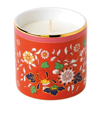 Wedgwood Wondgw Filled Candle C. Jewel Bxd In Multi