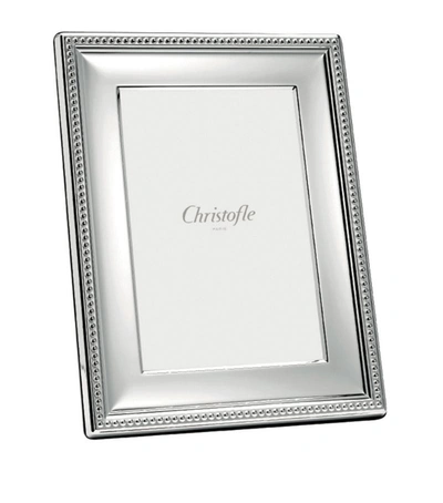 Christofle Perles Silver Plated Photo Frame (4" X 6")