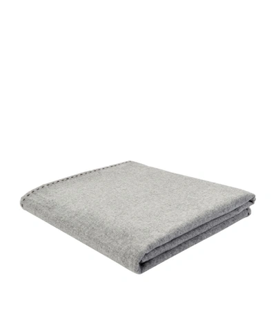 Oyuna Suo Cashmere Throw (200cm X 145cm) In Grey