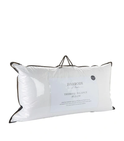 Harrods Of London Thermal Balance Standard Pillow (50cm X 75cm) In White