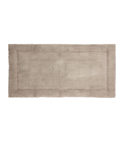 Yves Delorme Prestige Bath Mat (70cm X 140cm) In Grey